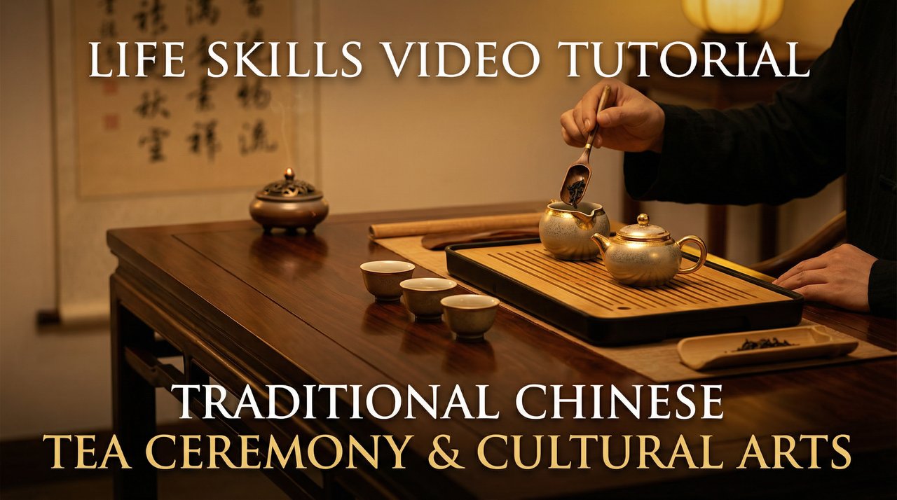 蘑菇影视生活视频 - 中华茶道文化艺术视频演示
